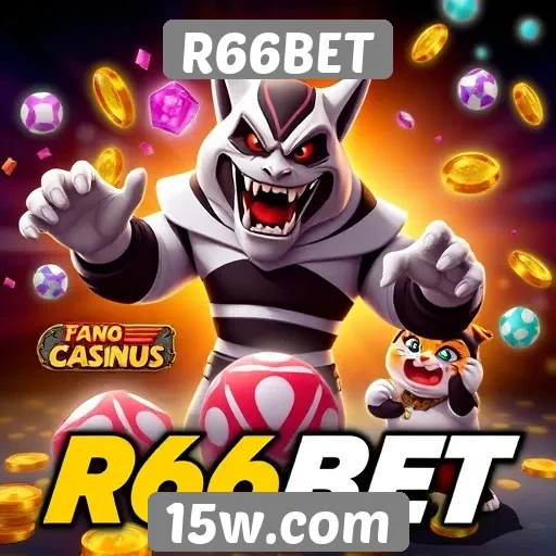 A variedade de jogos disponíveis no R66BET